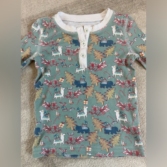 Maisonette X Roller Rabbit Prancing Deer Pajama Top (Size 2T) - Picture 3 of 4